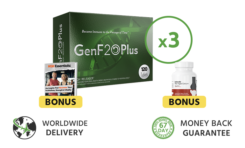 3 Boxes of GenF20Plus